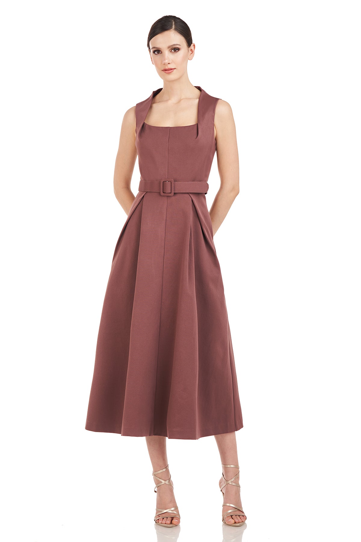 Lucielle Tea Length Dress – Kay Unger