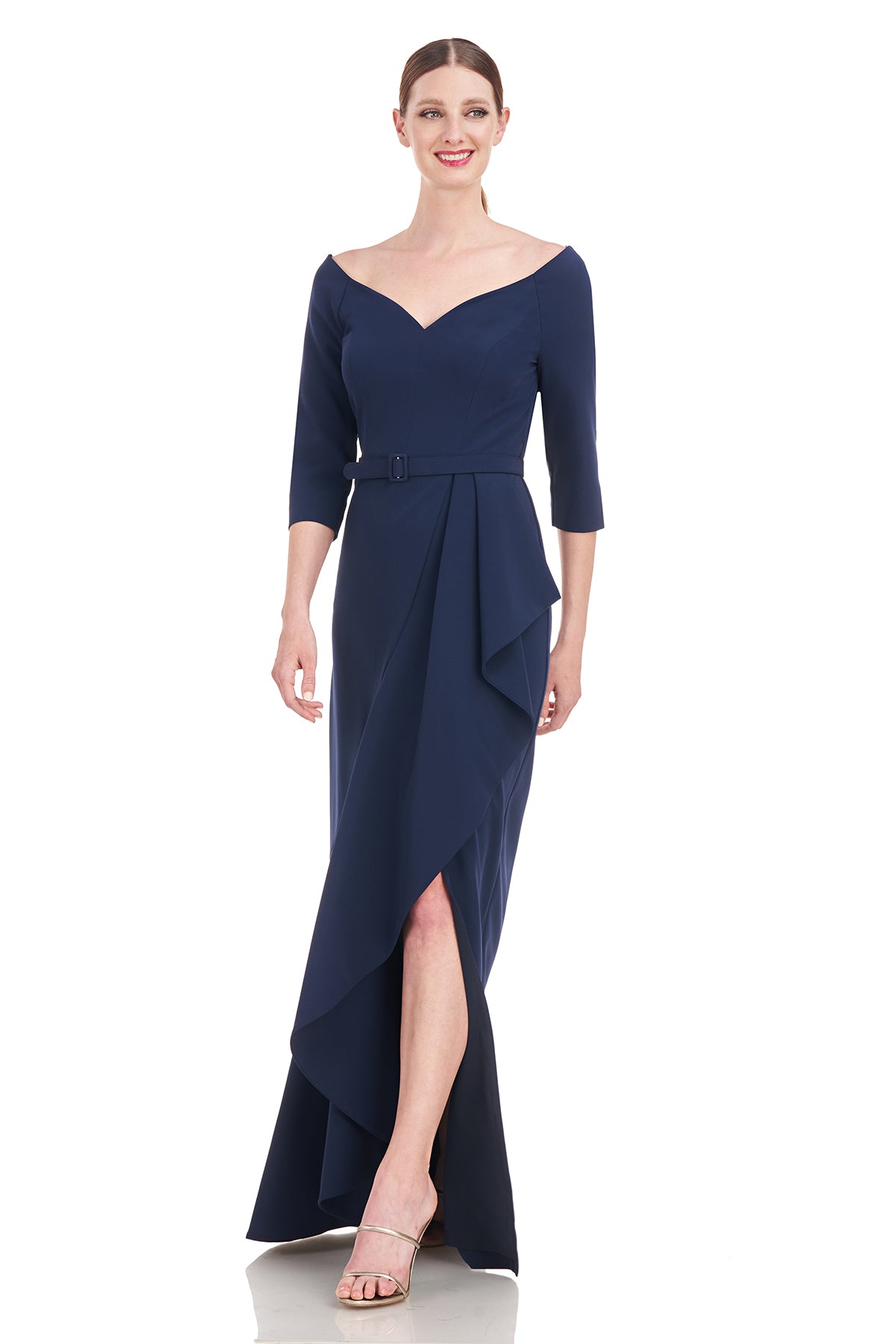 Isolde Column Gown – Kay Unger