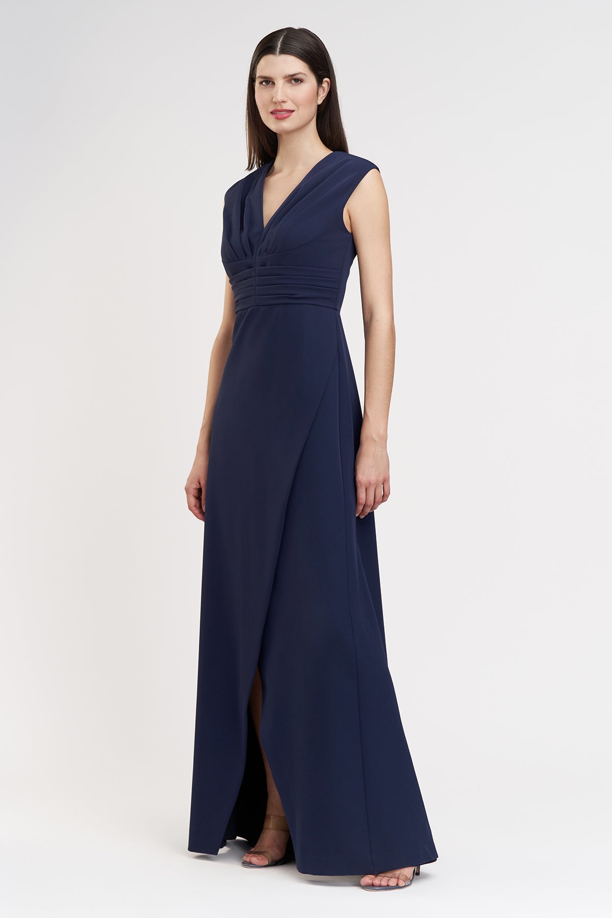 melora navy blue sleeveless maxi dress Navy Blue Sleeveless Maxi Dress | Womens | Large | 100% Polyester | Lulus | Blue Dresses | Prom Dresses