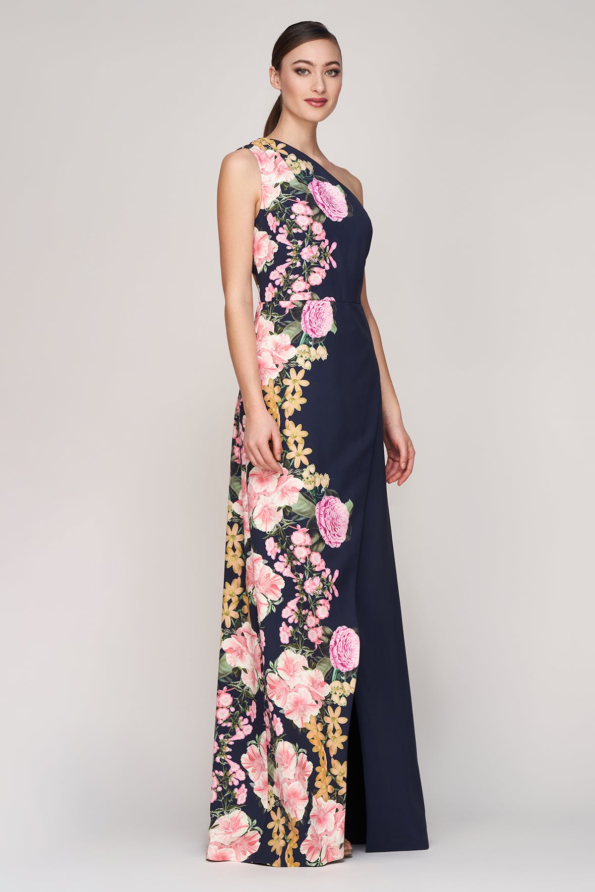 carissa maxi dress Carissa One Shoulder Gown – Kay Unger