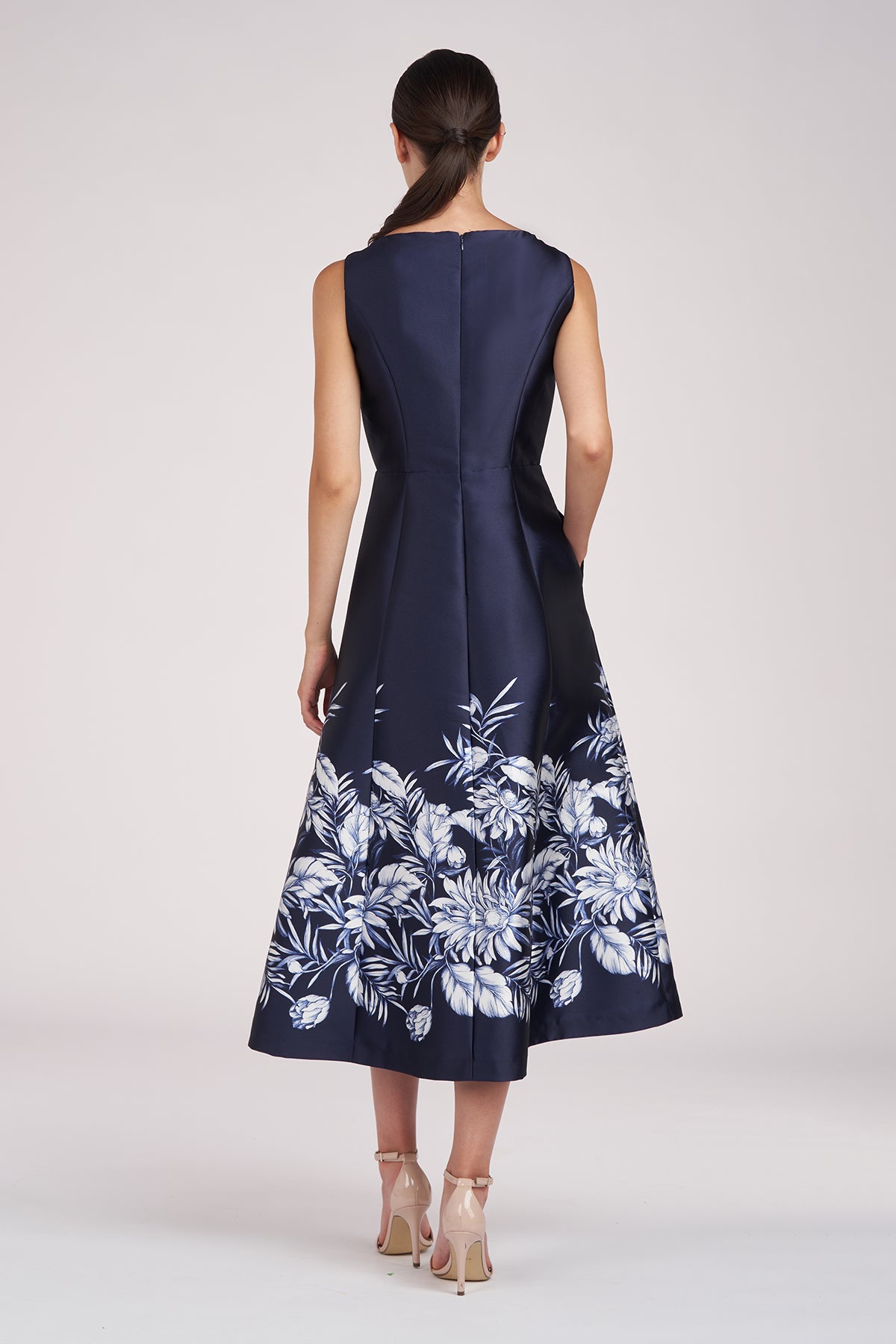 chinese dress ladies Hattie Tea Length Dress Kay Unger chinese dress ladies Hattie Tea Length Dress Kay Unger