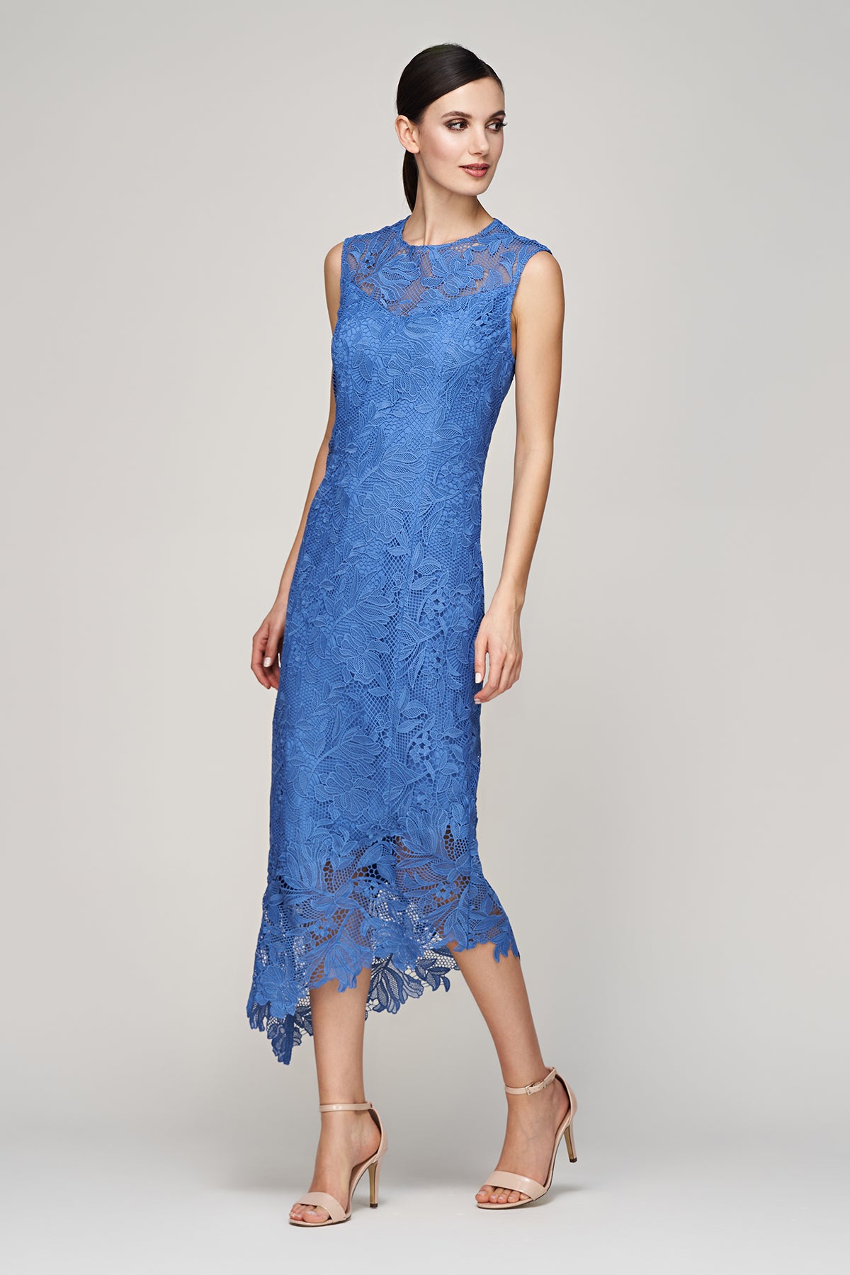 Imelda Asymmetric Midi Dress Kay Unger Imelda Asymmetric Midi Dress Kay Unger