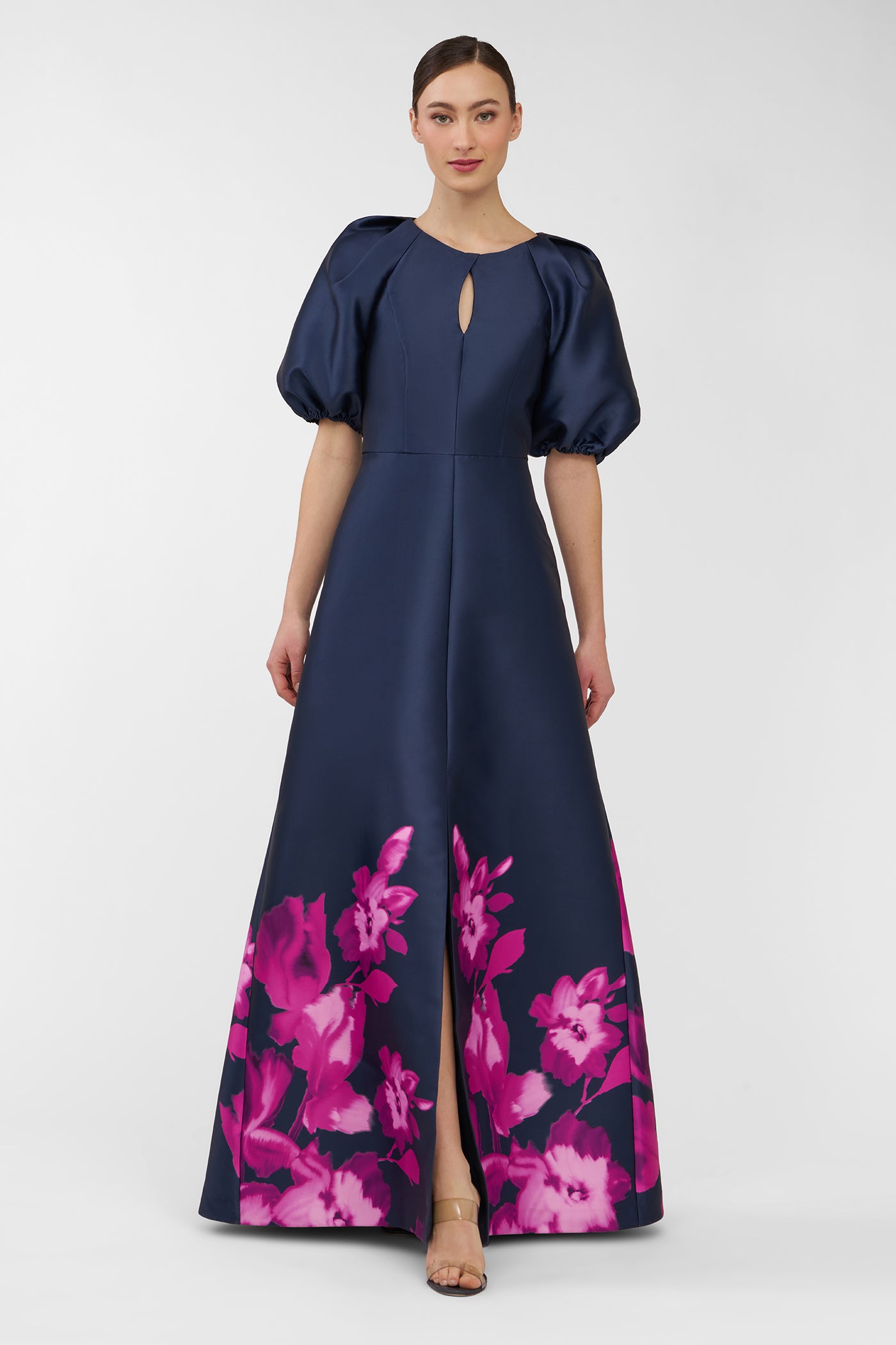 Delfina Statement Sleeve Gown – Kay Unger Delfina Statement Sleeve Gown – Kay Unger