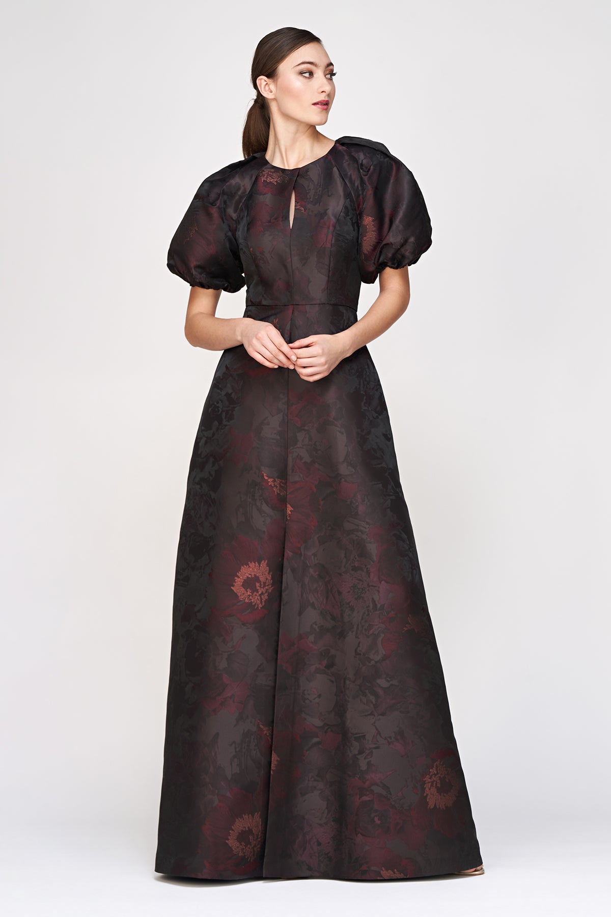 Delfina Statement Sleeve Gown – Kay Unger
