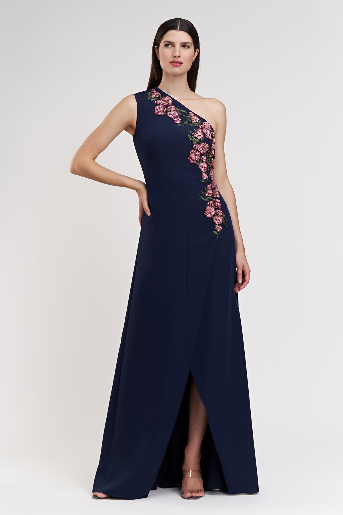 kay unger one shoulder dress Carissa One Shoulder Gown Kay Unger
