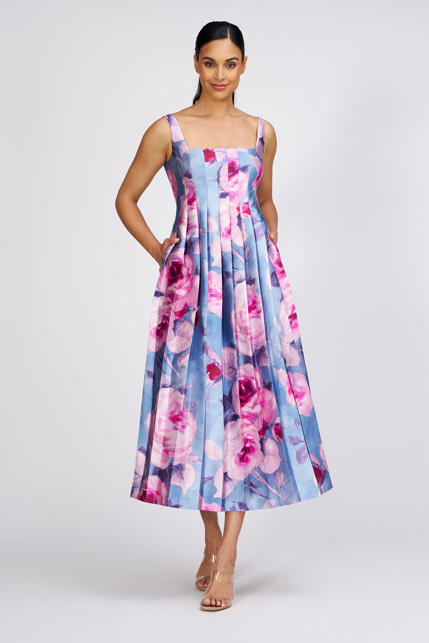Maeve Tea Length Dress – Kay Unger