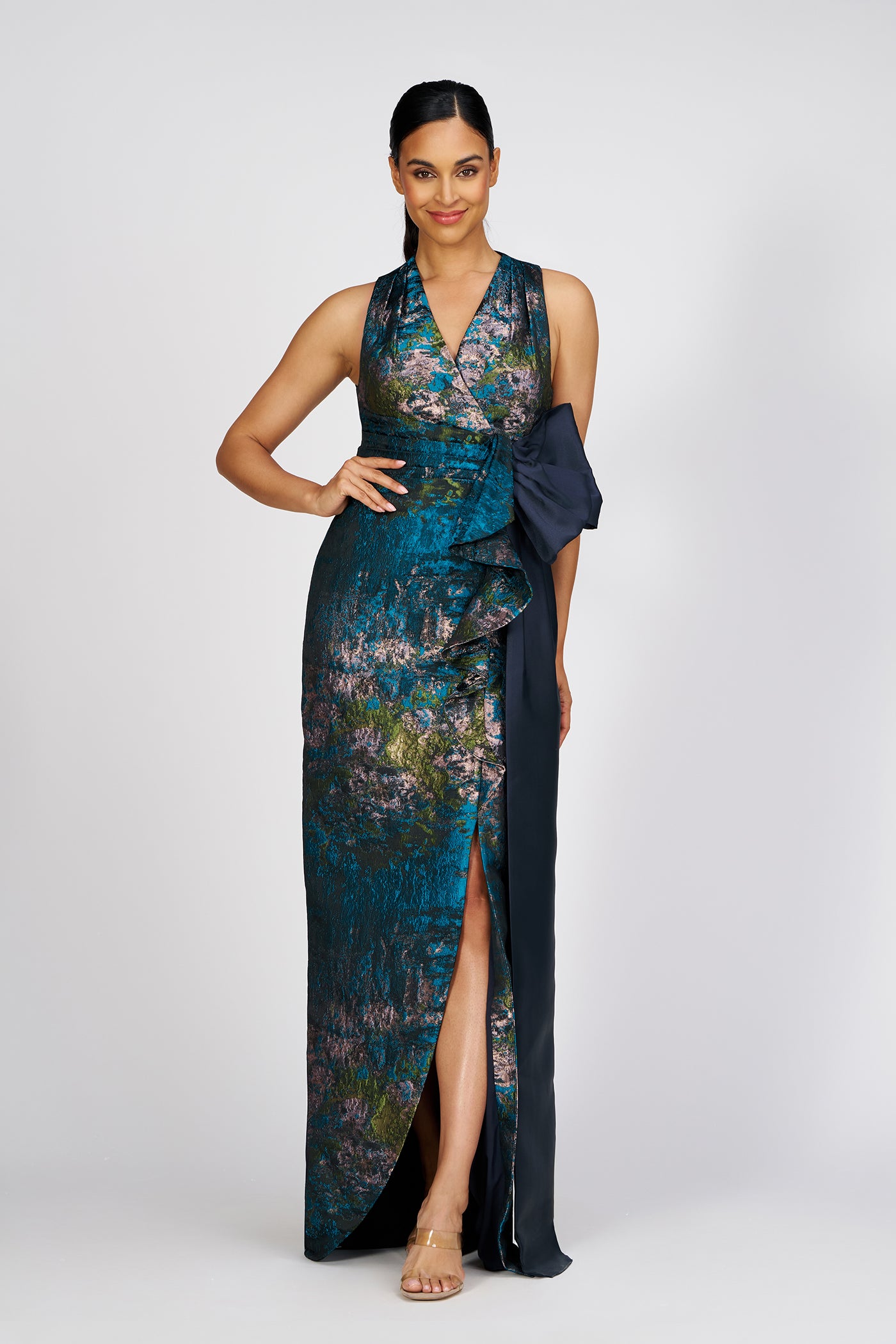 Rachel Column Gown Kay Unger Rachel Column Gown Kay Unger