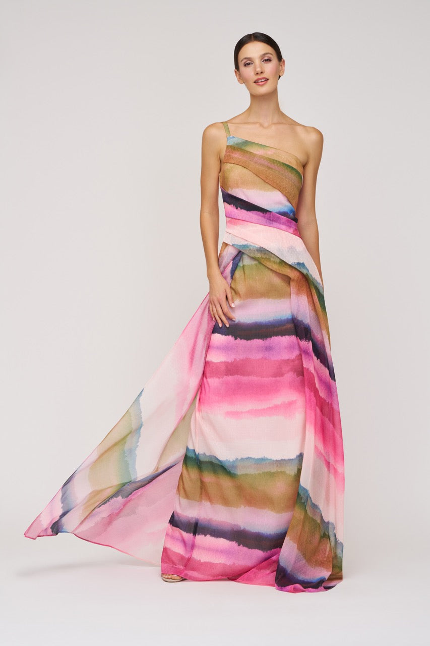 kay unger a-line dress Tess Gown