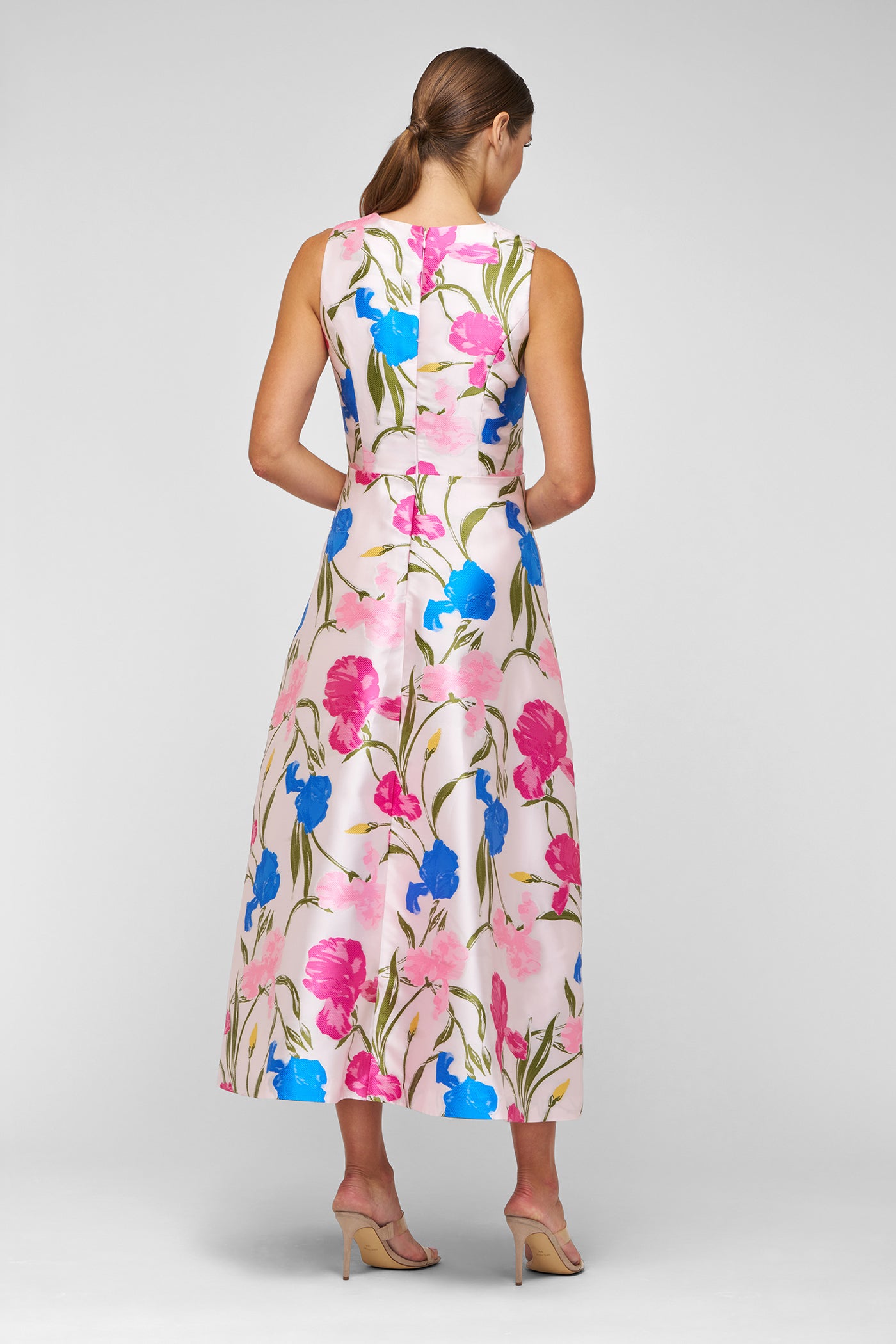 payton floral asymmetric neck maxi dress Payton Floral Asymmetric Neck Maxi Dress OnceForYou