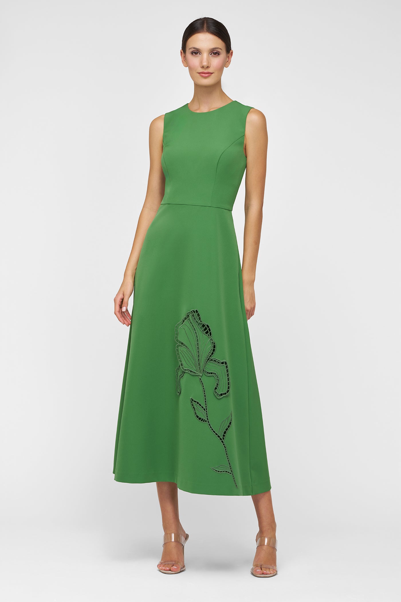 Blossom Tea Length Dress Kay Unger Blossom Tea Length Dress Kay Unger