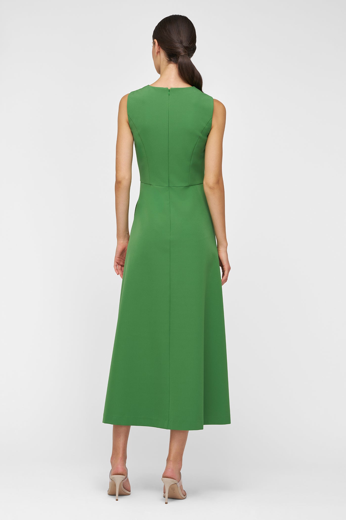 kay unger green dress Regina Tea Length Dress Kay Unger