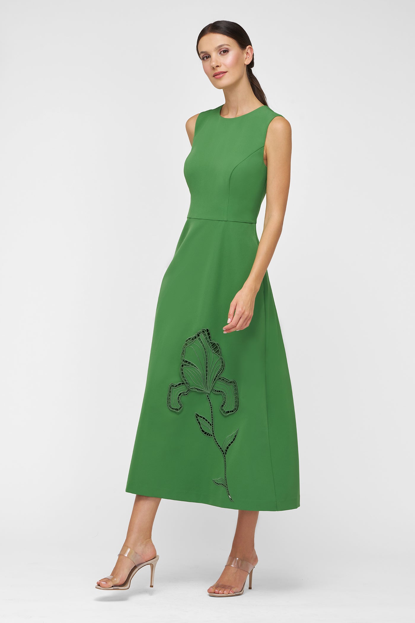Blossom Tea Length Dress Kay Unger Blossom Tea Length Dress Kay Unger