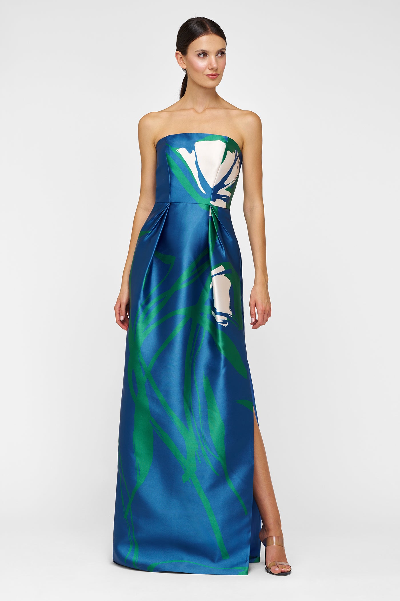 Marisol Strapless Column Gown Kay Unger Marisol Strapless Column Gown Kay Unger