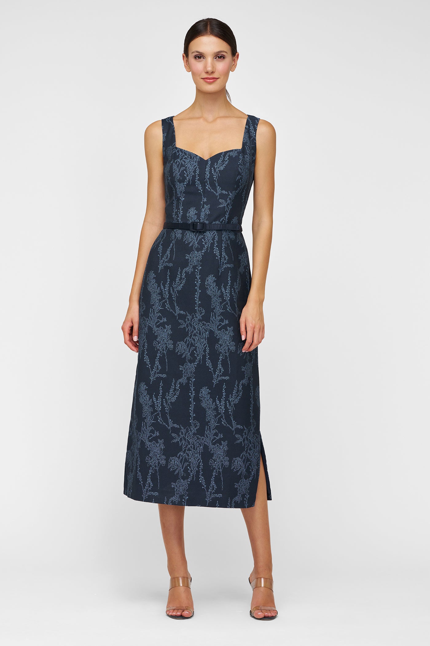 Drew Tea Length Dress Kay Unger Drew Tea Length Dress Kay Unger