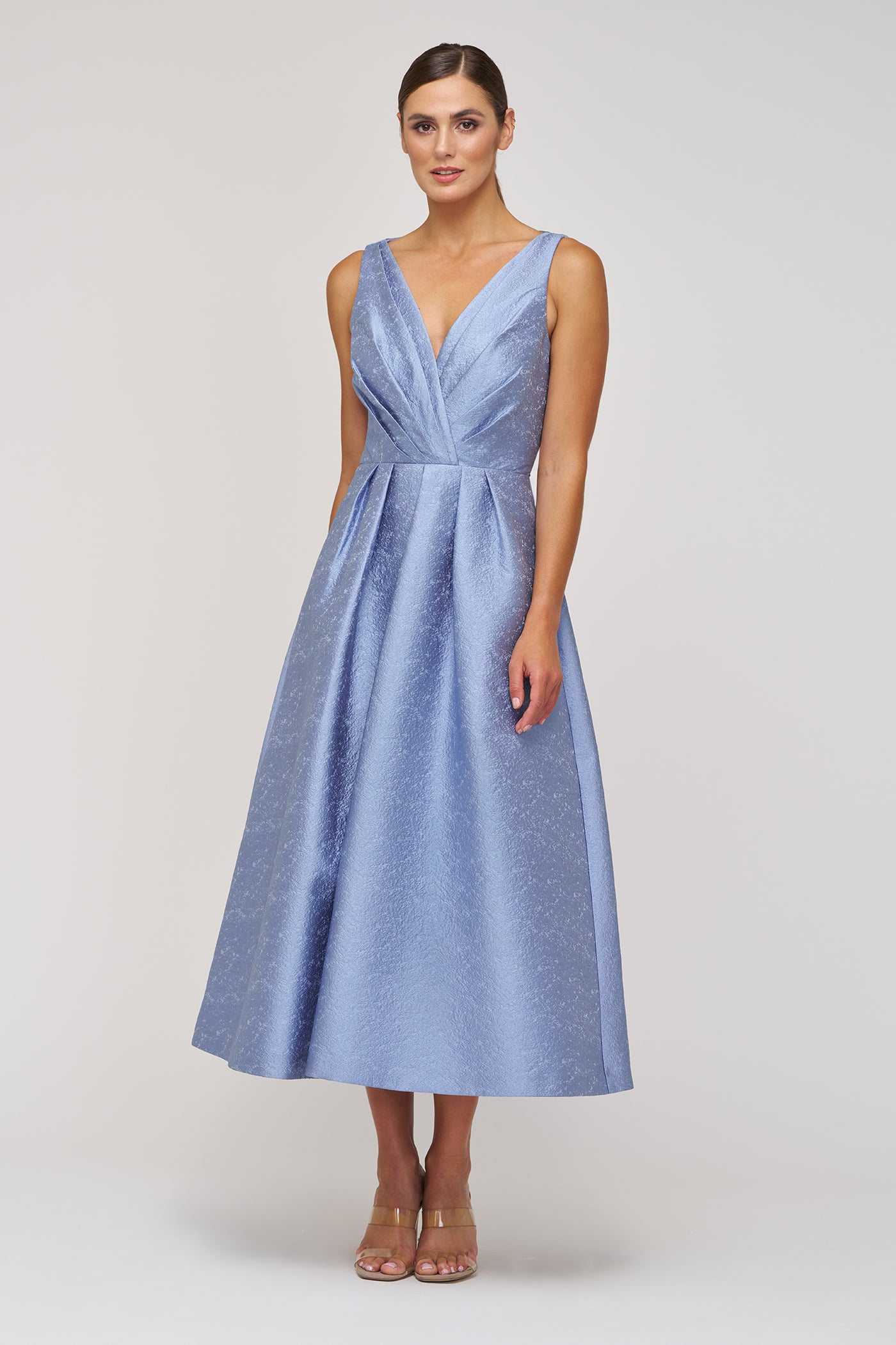 Olivia Tea Length Dress Kay Unger Olivia Tea Length Dress Kay Unger