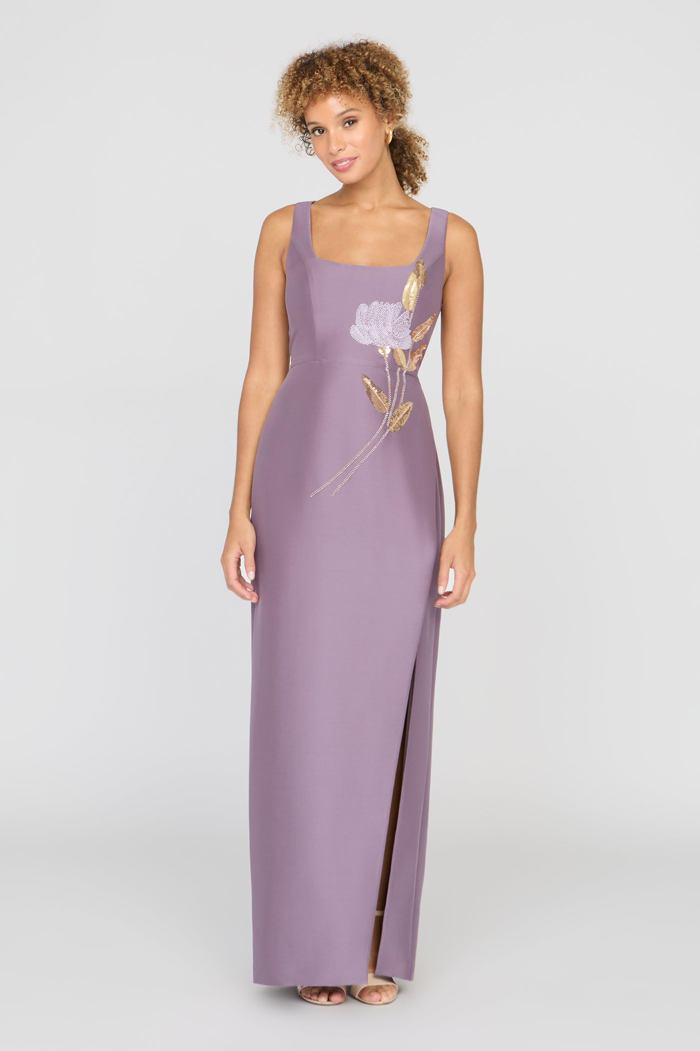 Paloma Embellished Column Gown Kay Unger Paloma Embellished Column Gown Kay Unger