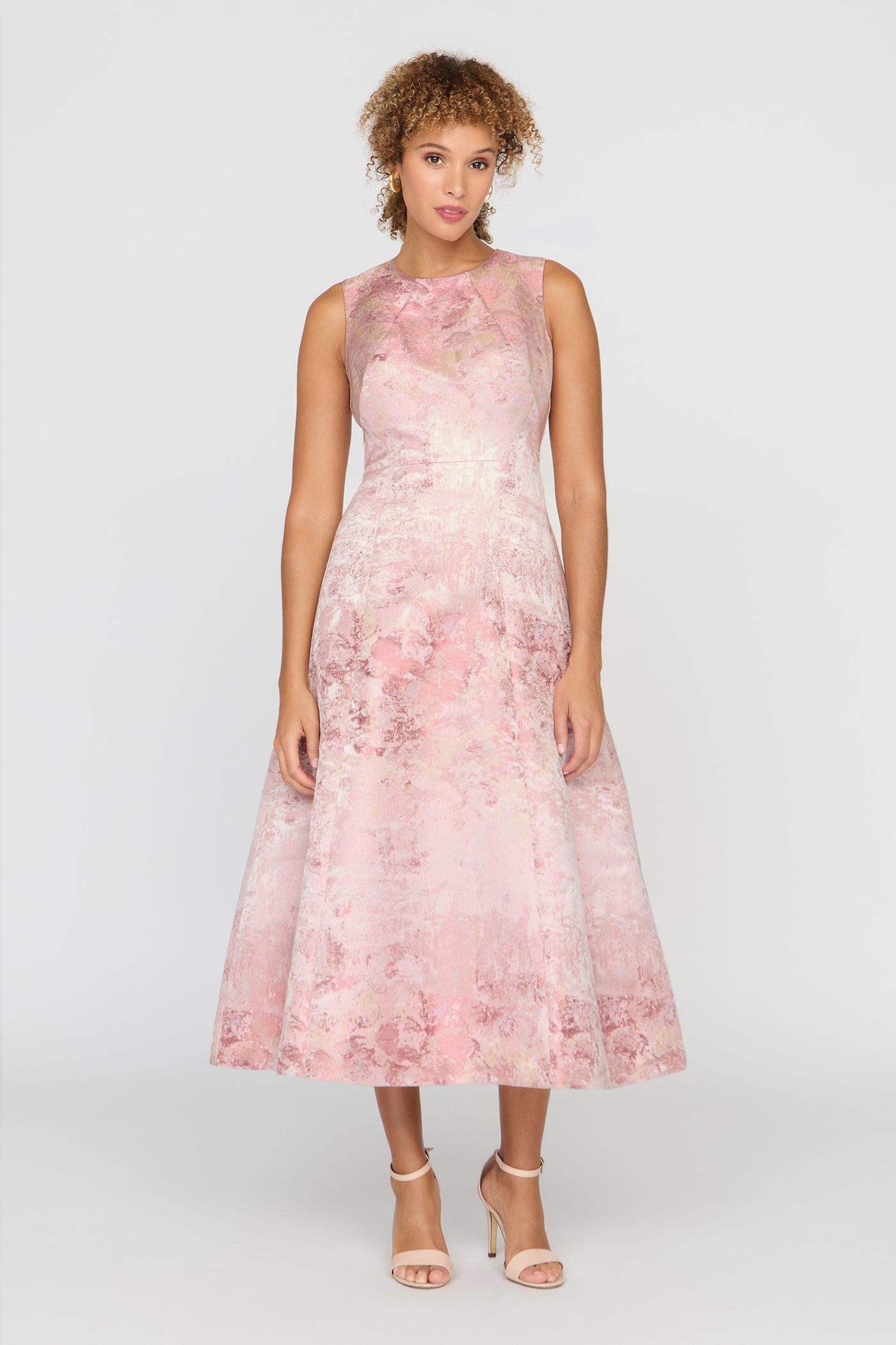 Philippa Tea Length Dress Kay Unger Philippa Tea Length Dress Kay Unger