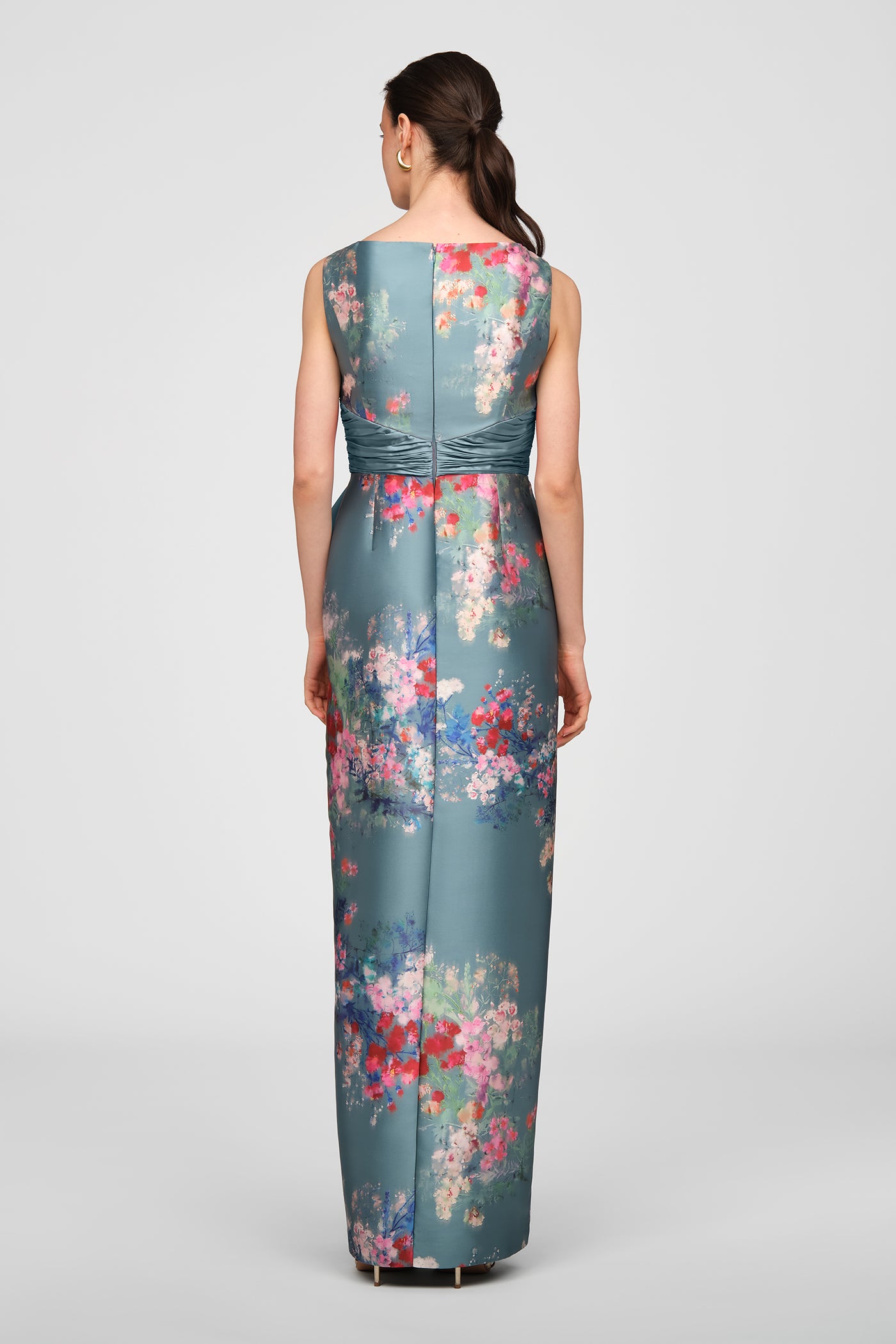 kay unger dresses Kathleen Gown – beautifully adorned with a occasionlimit SIREN DRESS / BROWN Size:36R/30W (slim)