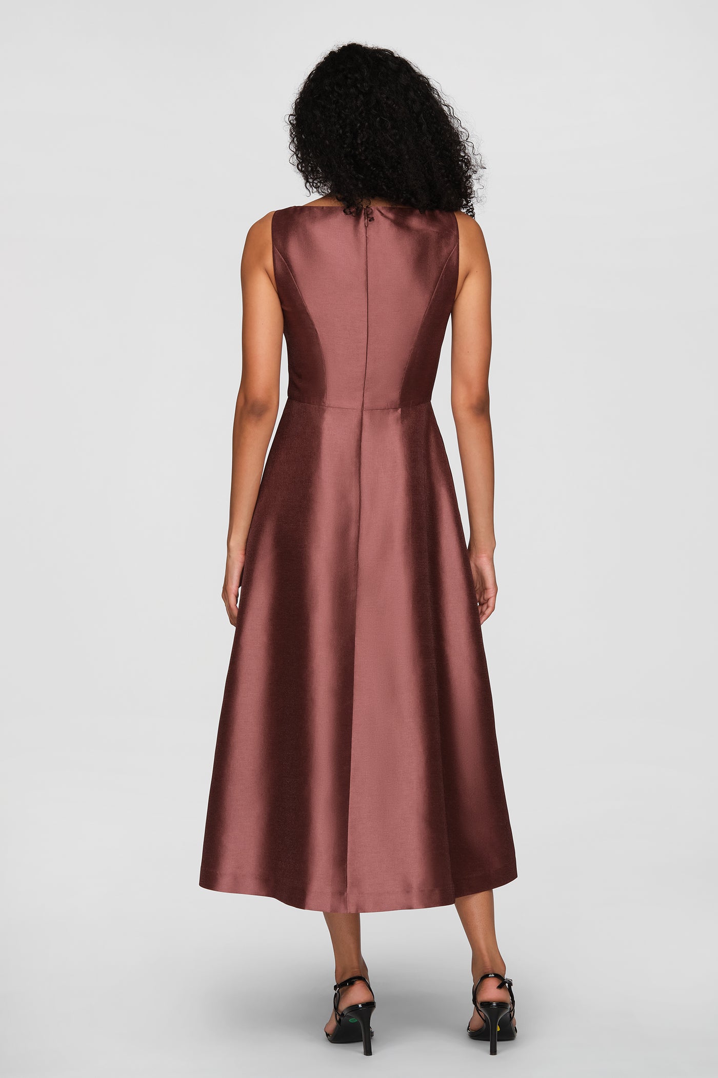 silk tea dress knee length Blakely – Kay Unger Size Guide: W125PL1655