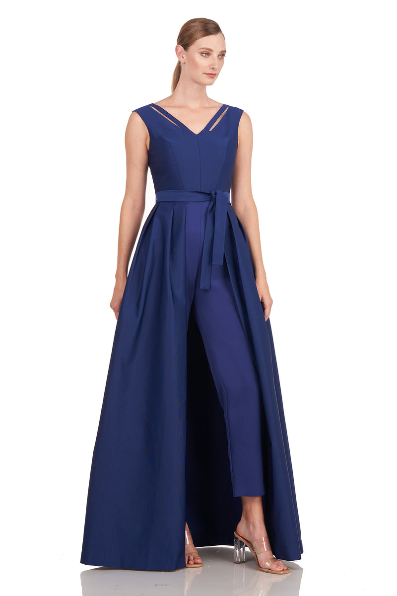 Camphor Wood jumpsuit navy Sサイズ open collar cotton linen belted l/s jump suit – CAMPHOR WOOD