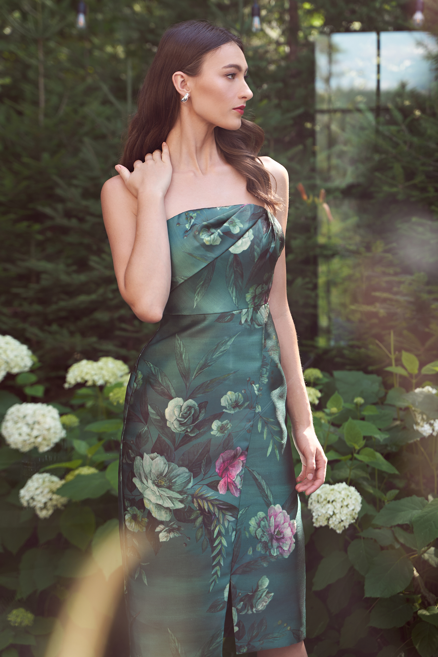 kay unger green dress Amelie Tea Length – Zara Black Embroidered Sleeveless Gowns Make the occasion Size:45 inches print-group:embroidered