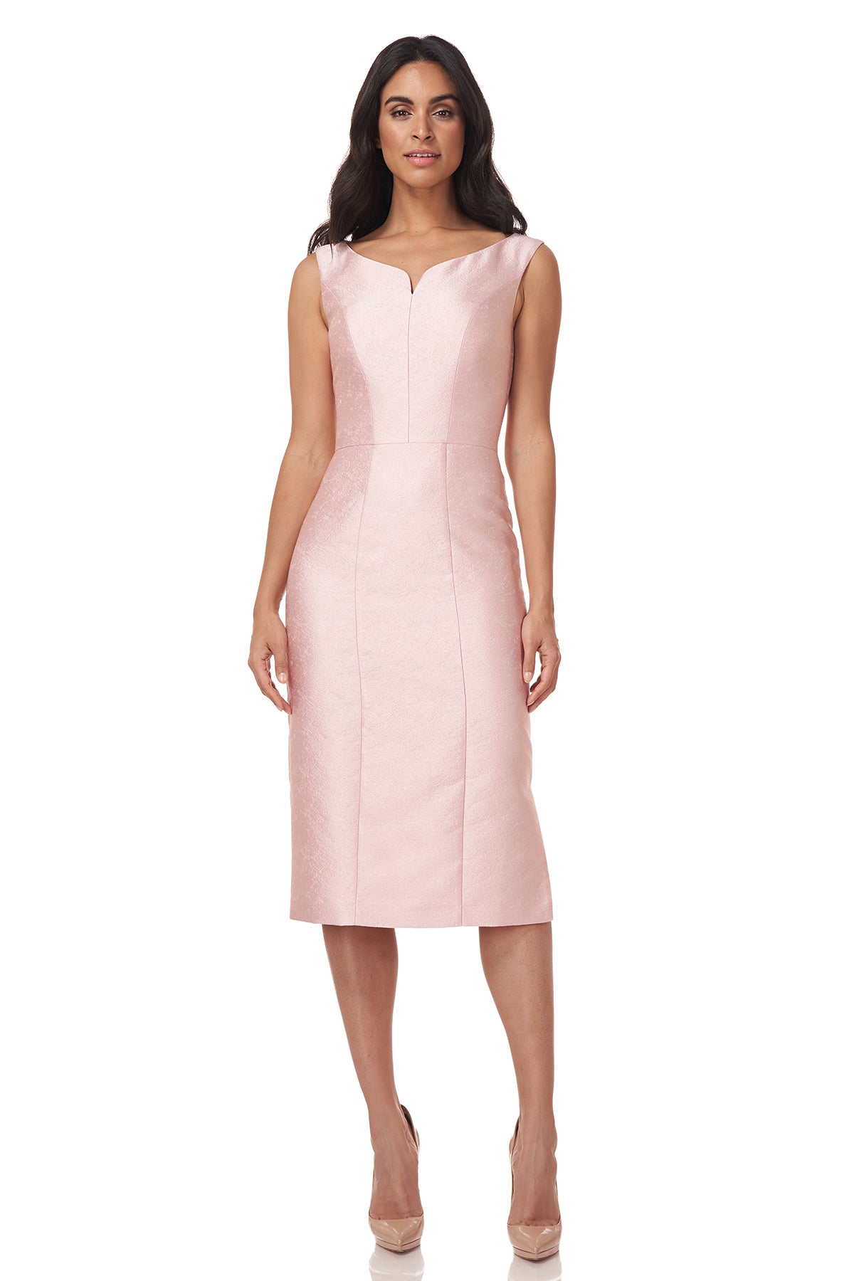 ballet slipper pink dress Lilly Maxi Dress in Ballet Slipper Pink S