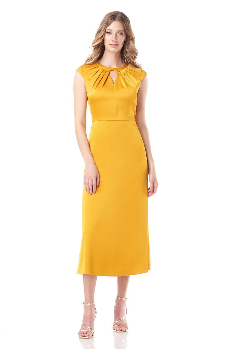 Gabbie Key Hole Dress – Kay Unger