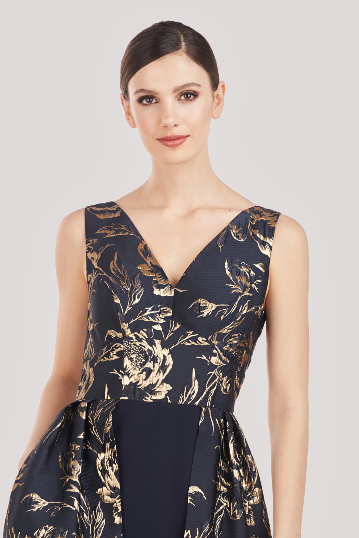 kay unger metallic dress Sterling Gown – Kay Unger