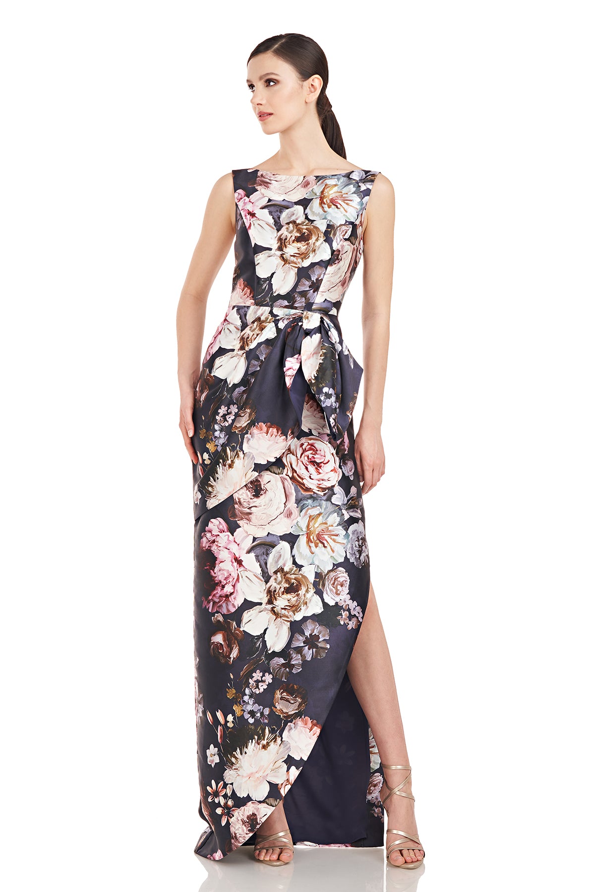 Raine Column Gown – Kay Unger