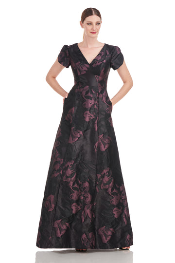 Kay Unger 5516713 - Jacquard A-Line Gown – ADASA