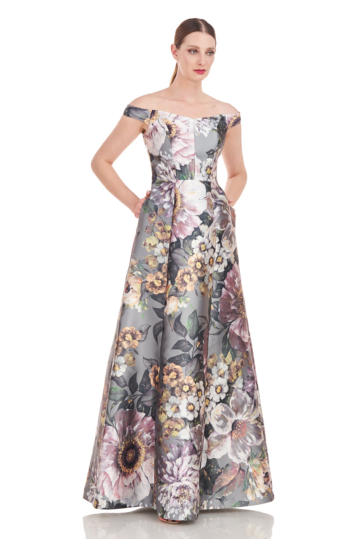 Garland Ball Gown