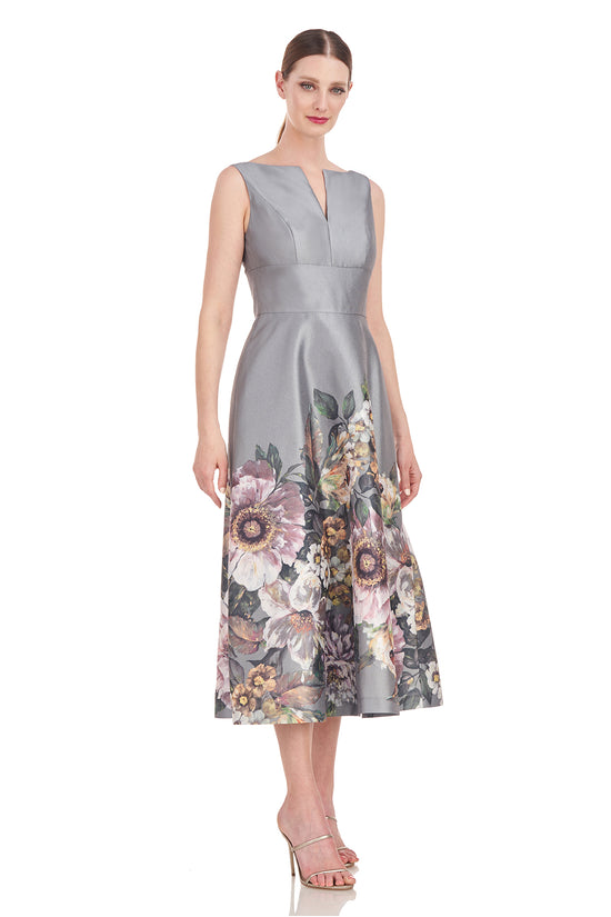 Marlena Tea Length Dress – Kay Unger