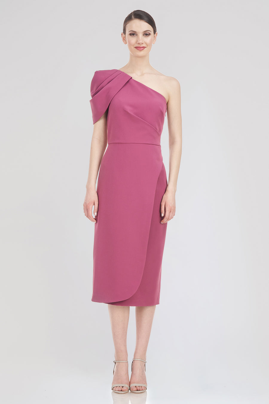 Brie Shoulder Draped Dress