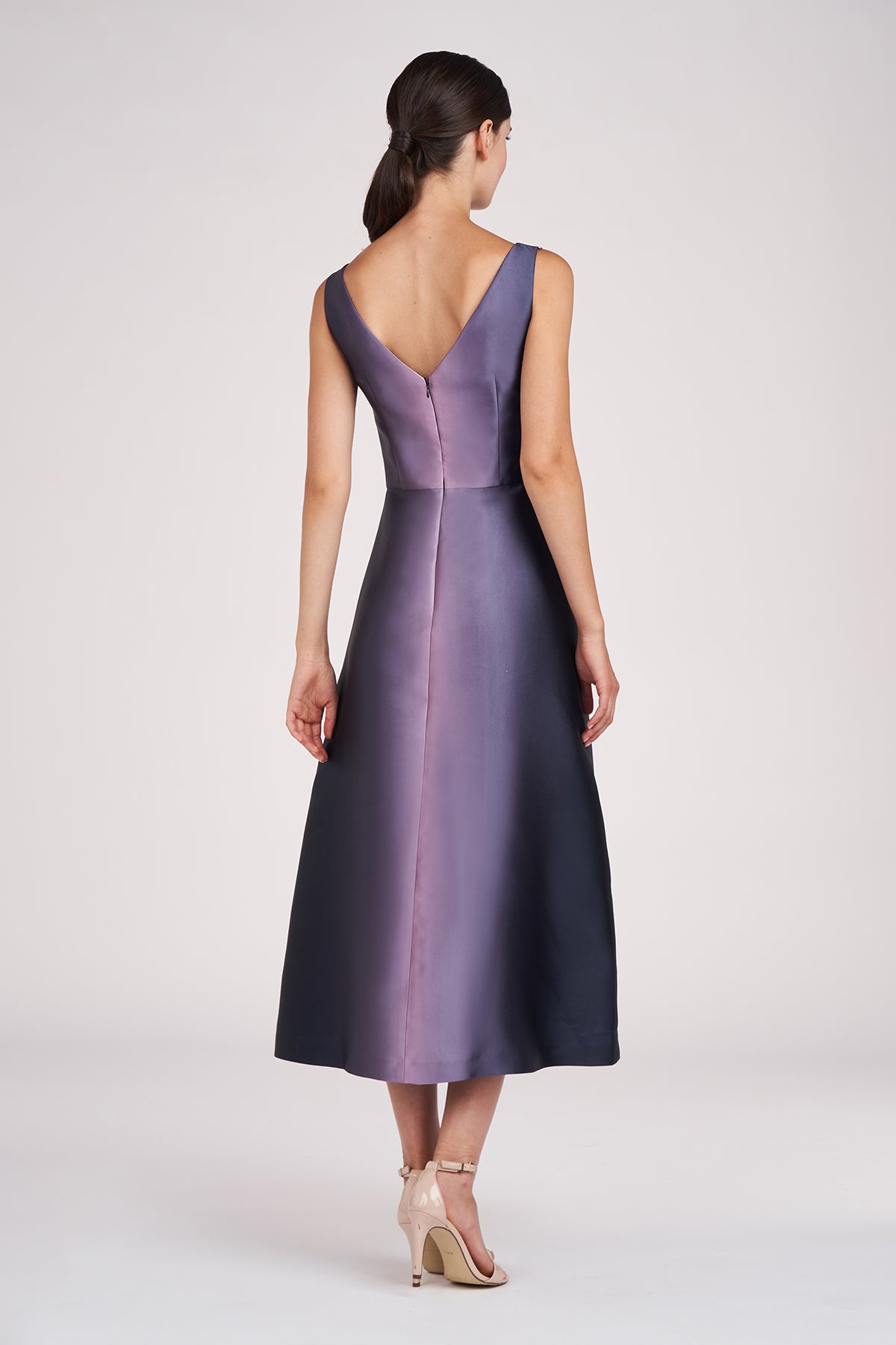 purple tea length dress Shadow Fairy In-stock / XL Bewitchingly beautiful Larkin Tea Length Dress