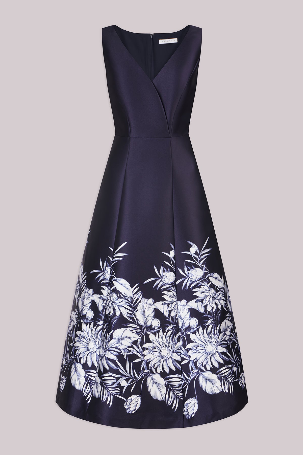 Hattie Tea Length Dress Kay Unger Hattie Tea Length Dress Kay Unger