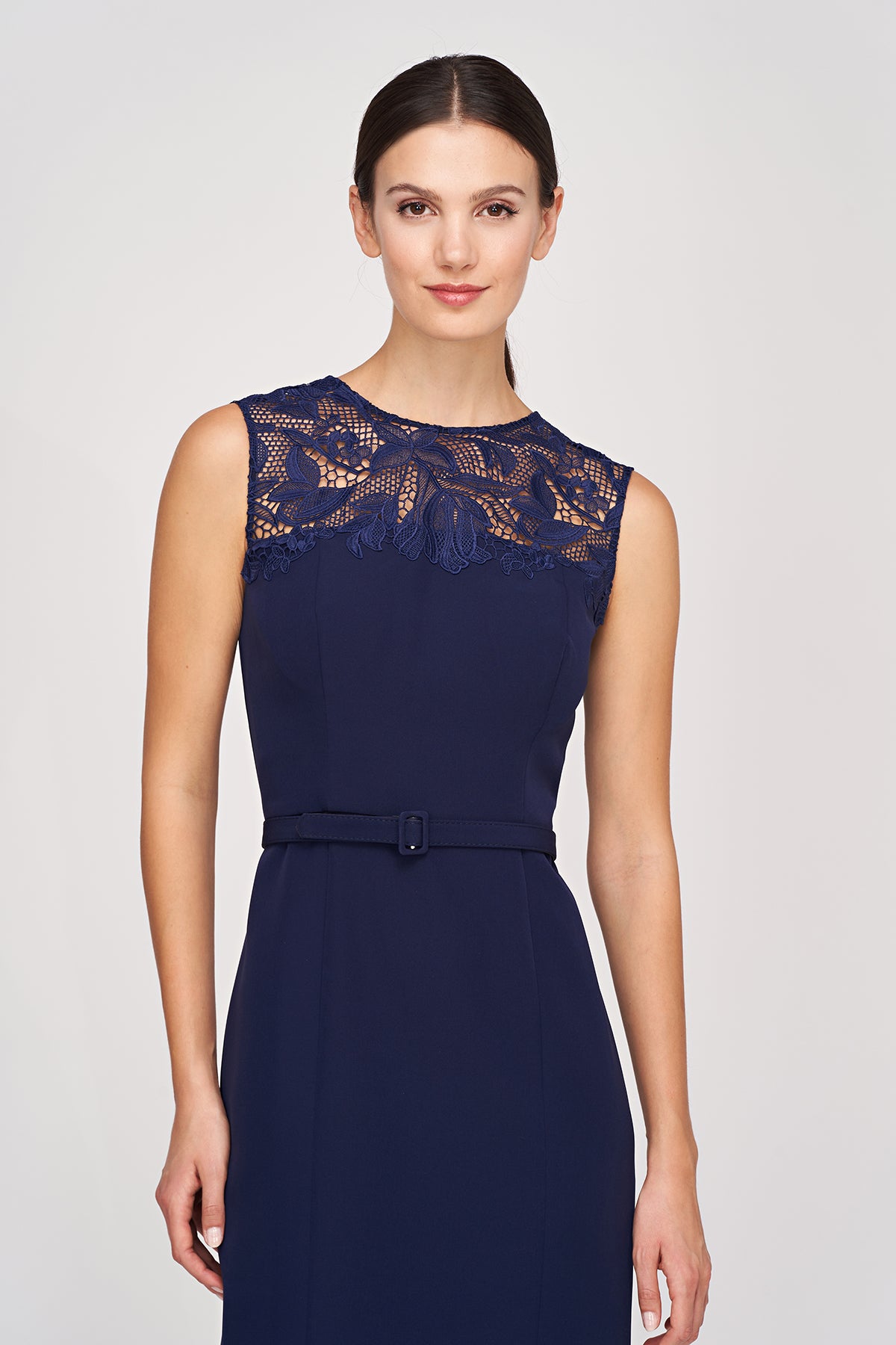 kay unger lace midi dress Jamie Midi Dress  Kay Unger