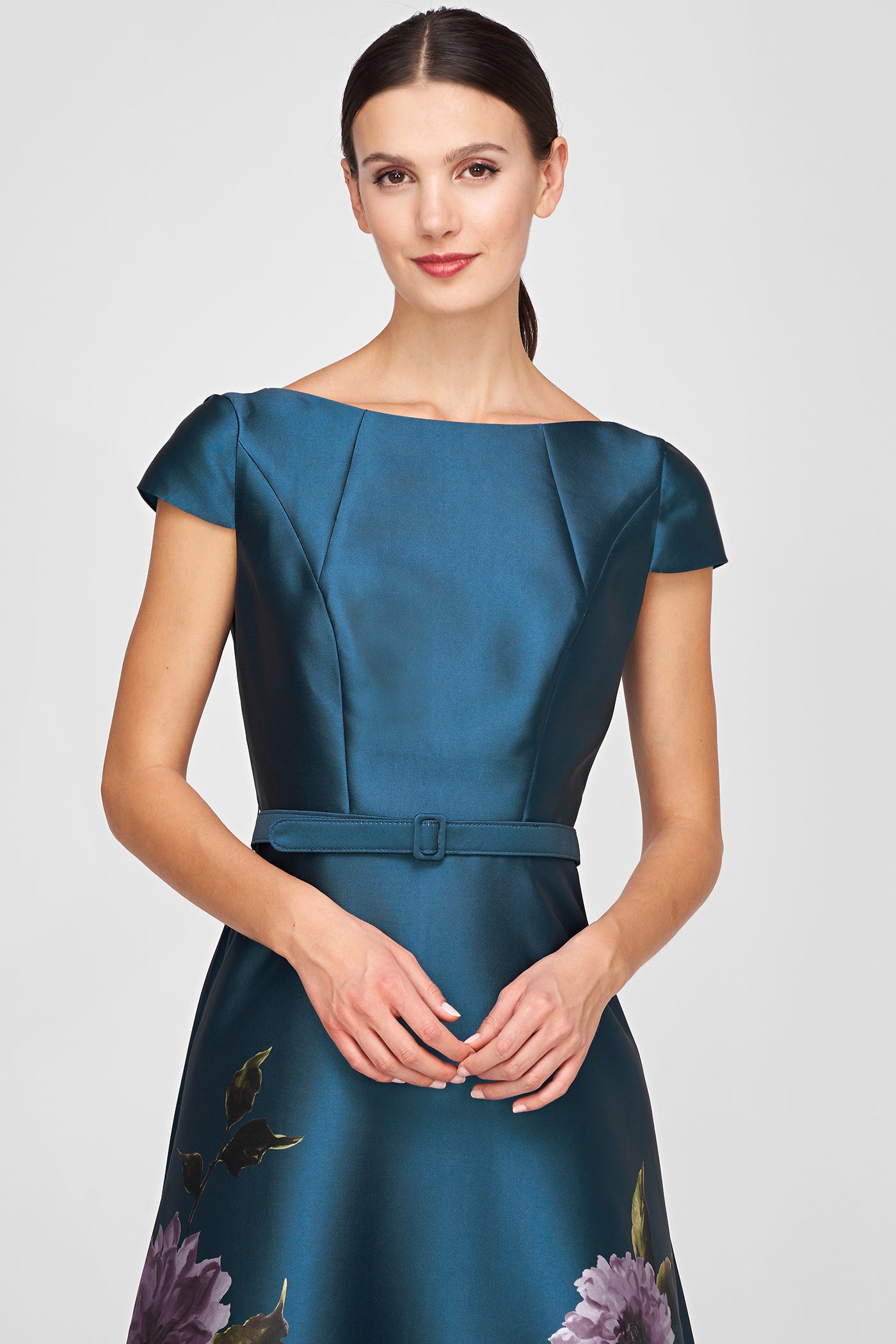 Ina Tea Length Dress – Kay Unger