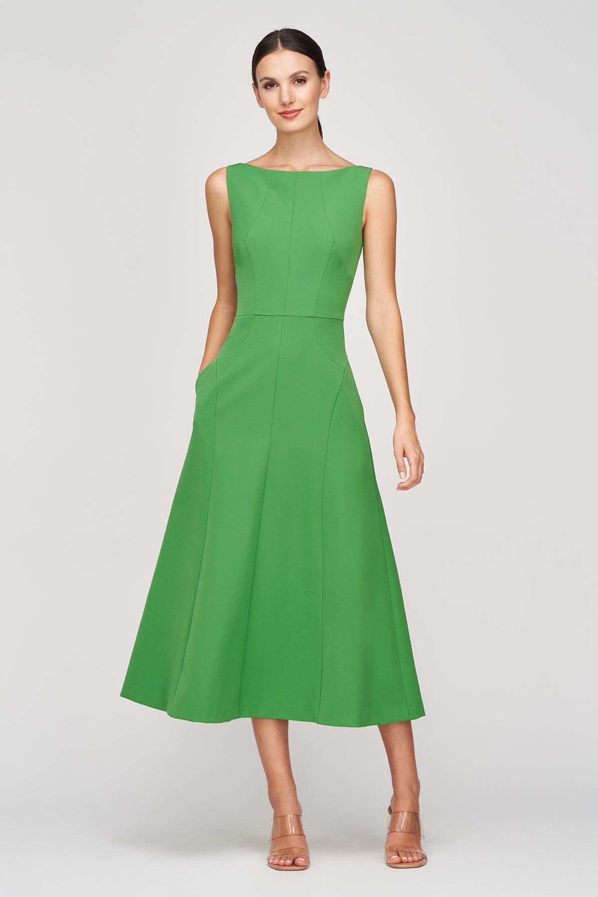 Amari Tea Length Dress – Kay Unger