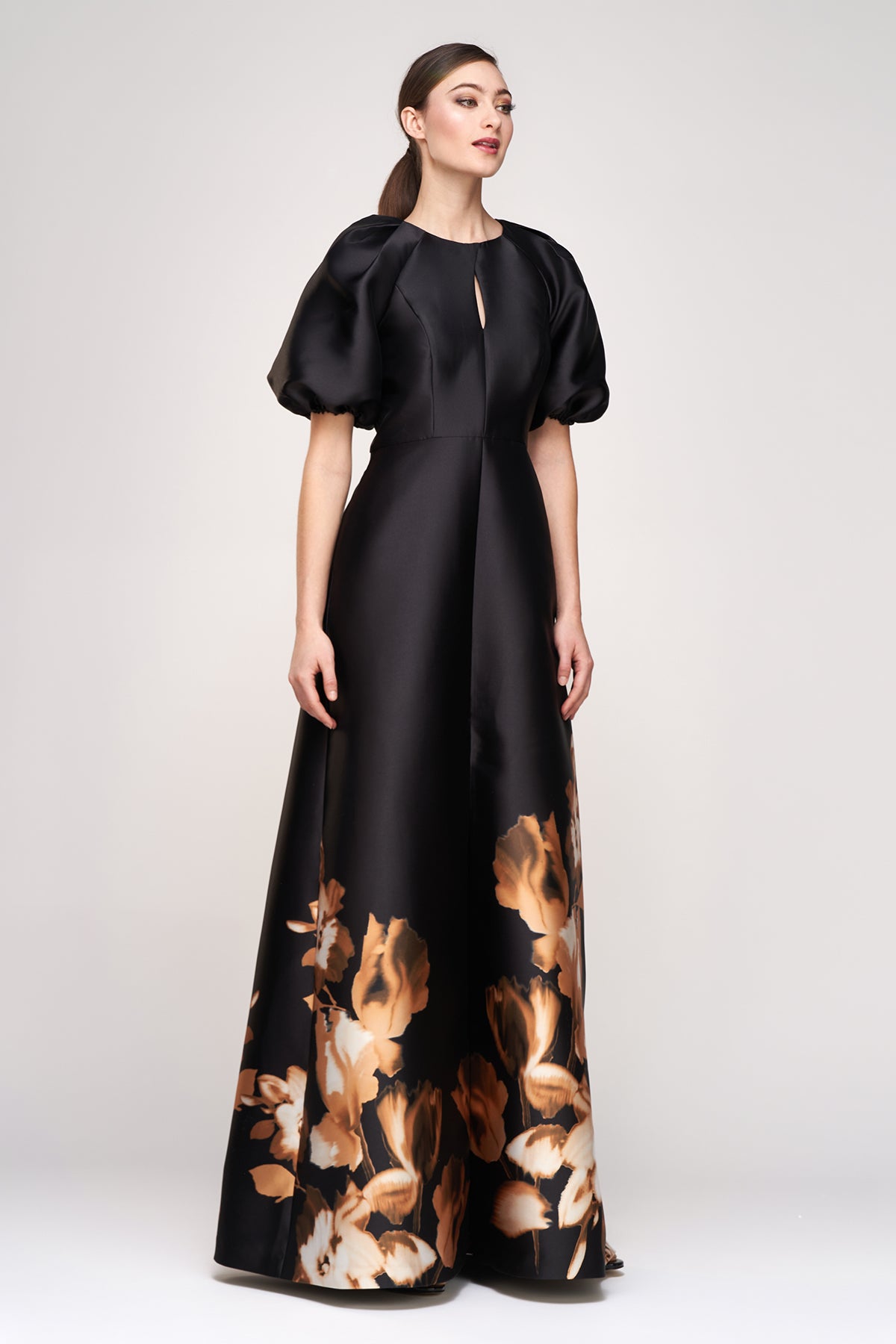 Delfina Statement Sleeve Gown – Kay Unger