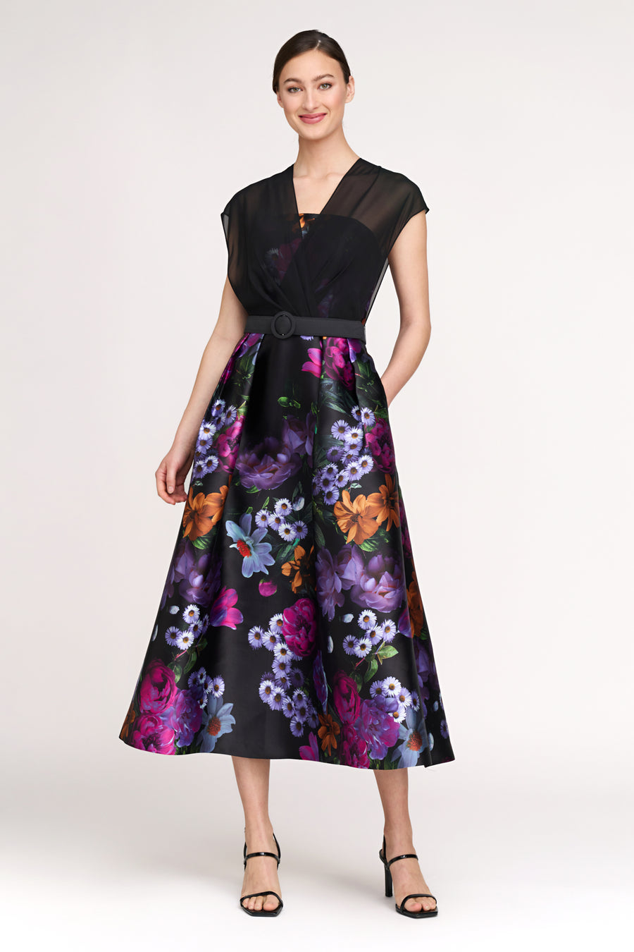 Brigid Tea Length Dress