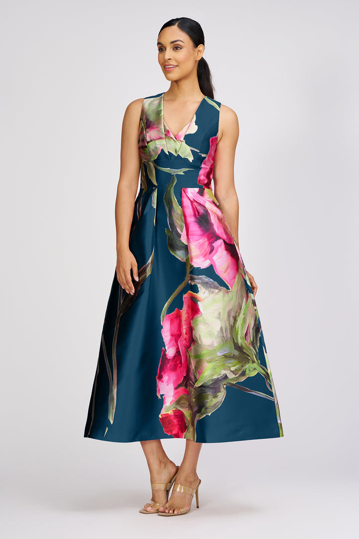 Regina Tea Length Dress – Kay Unger