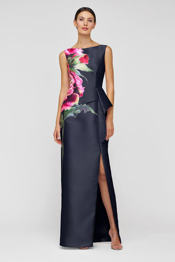 Luciana Column Gown