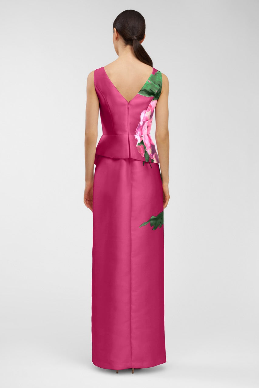 Luciana Column Gown