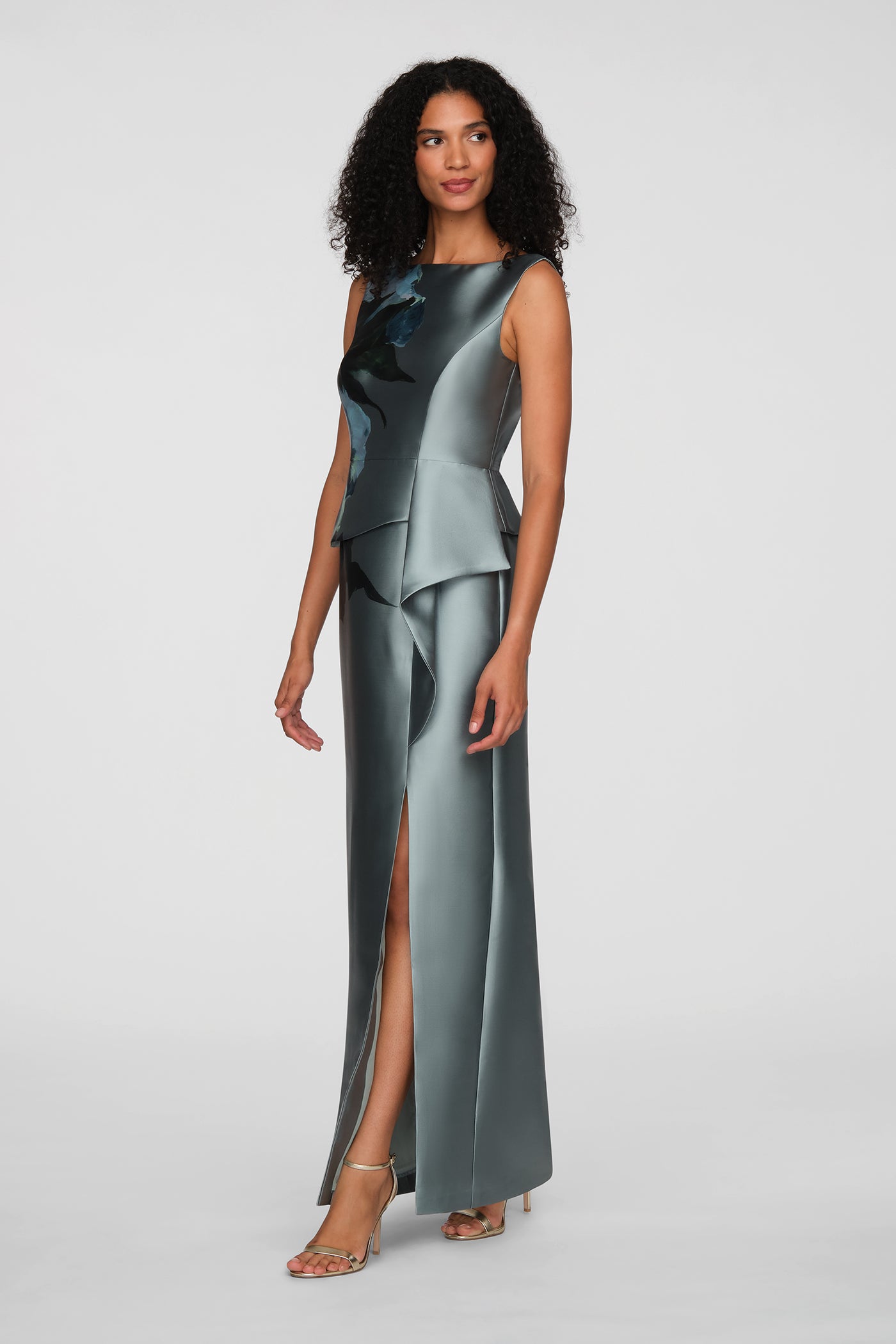 Luciana Column Gown
