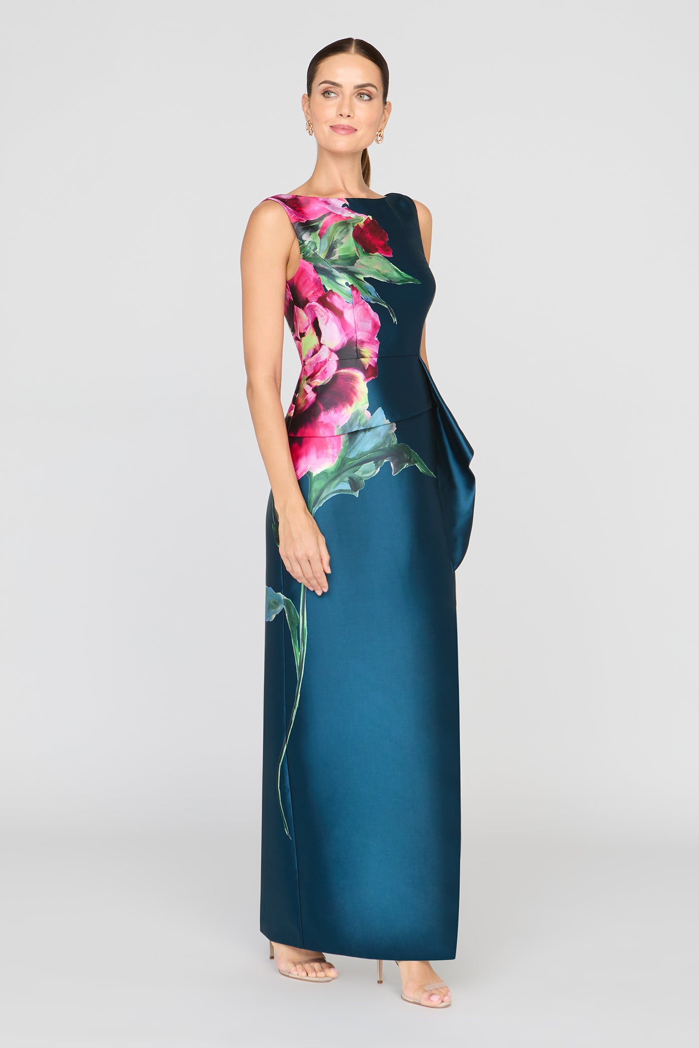 Luciana Column Gown