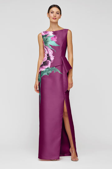 Luciana Column Gown