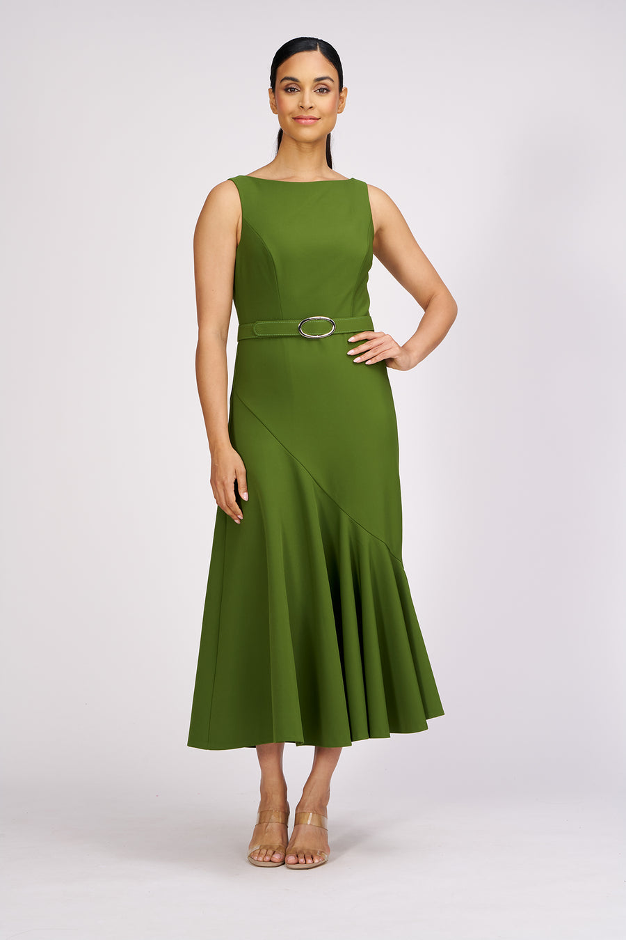 Gianna Tea Length Dress – Kay Unger - Main Image