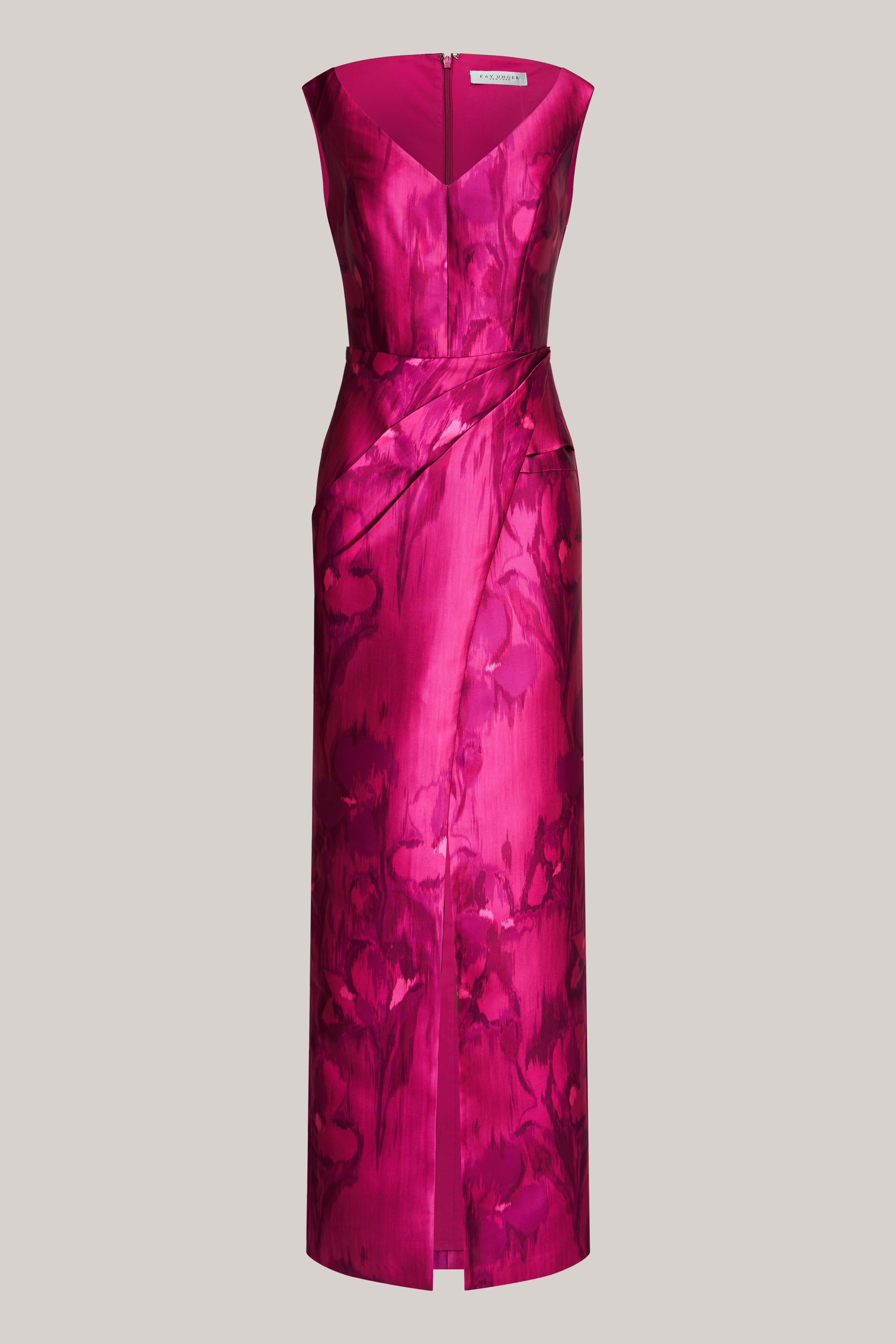 Astrid Column Gown – Kay Unger