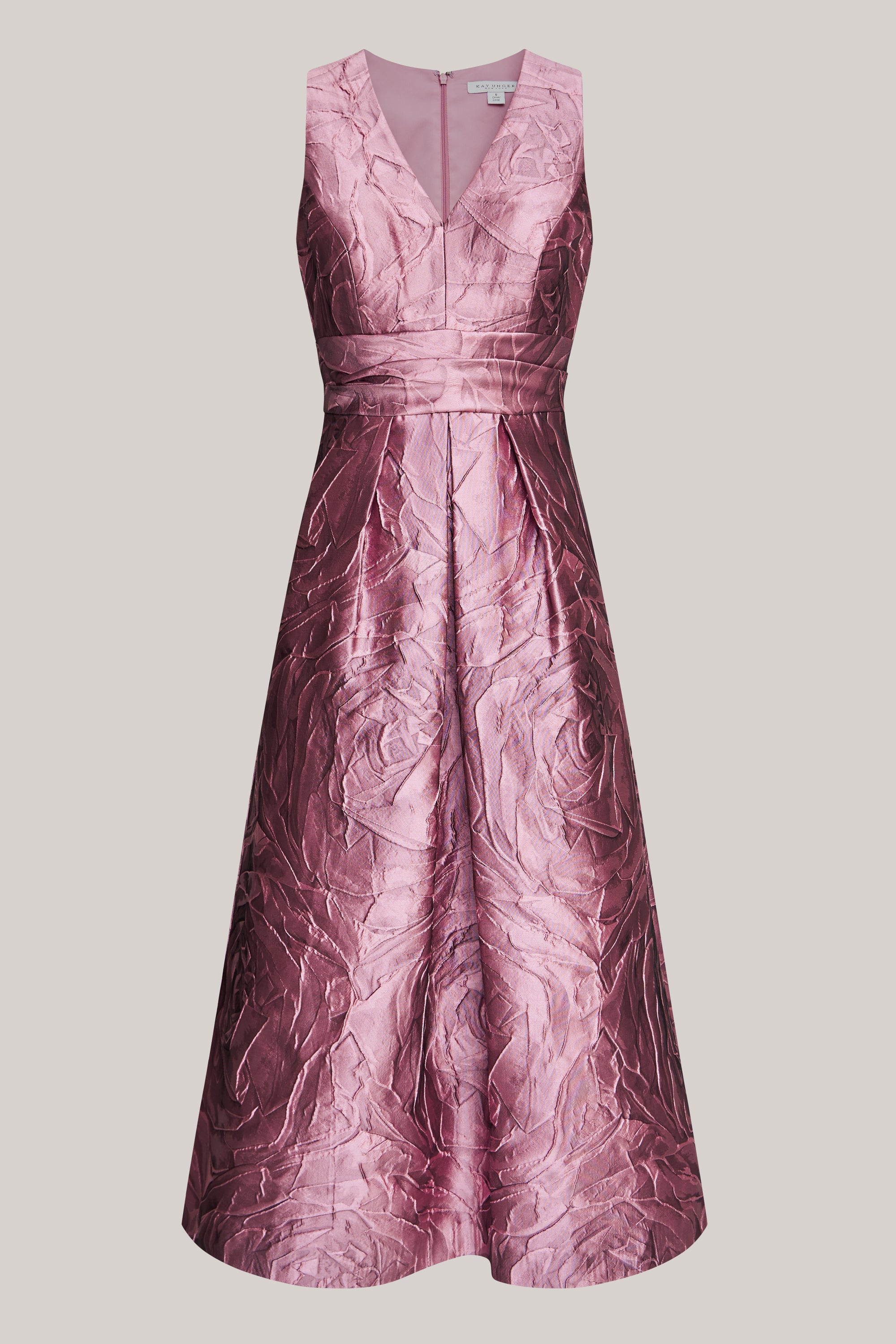 Odetta Tea Length Dress – Kay Unger