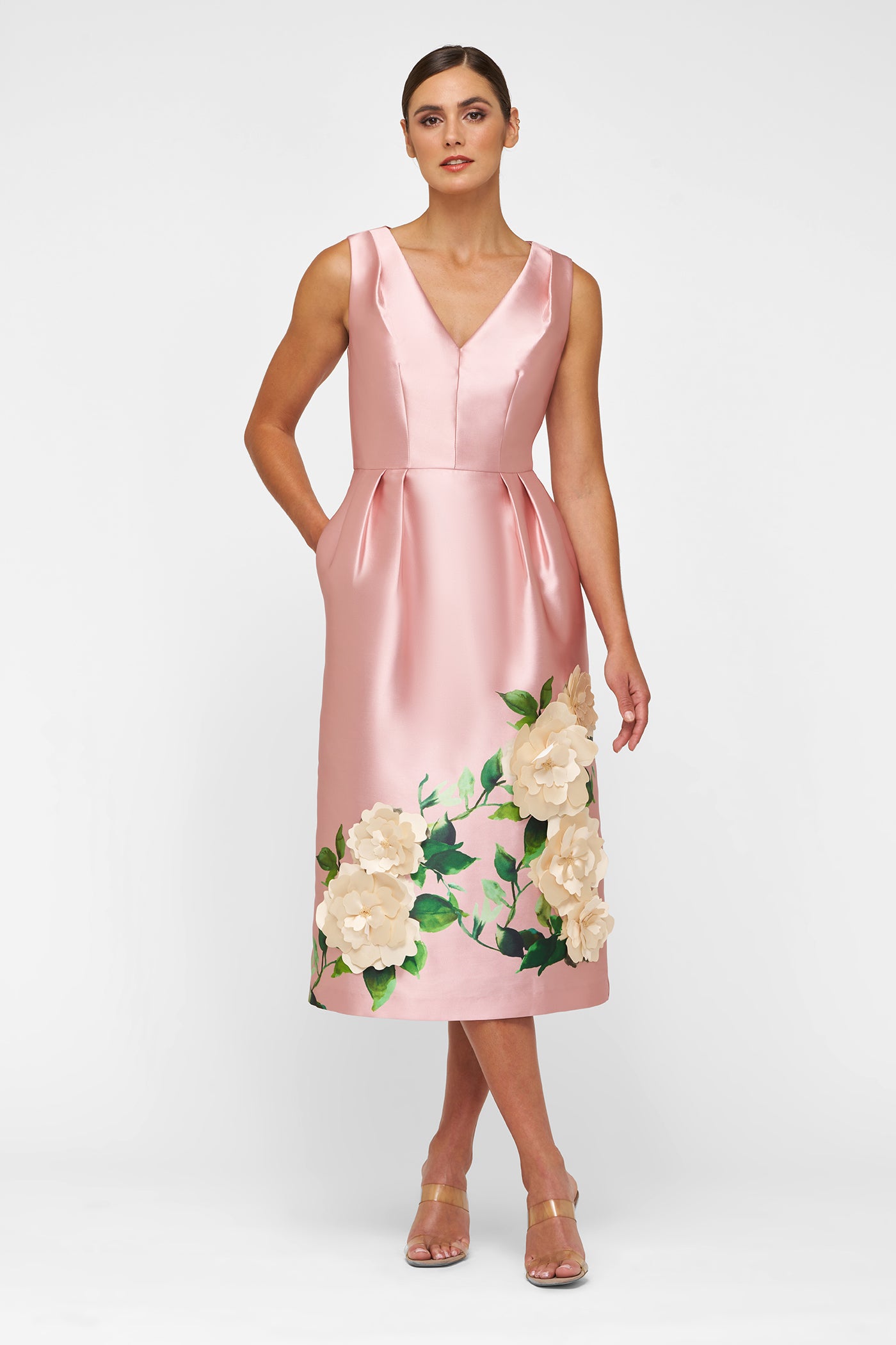 briella midi dress in hot pink combo Free People Women's Briella Midi Dress, Hot Pink Combo,